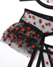 Load image into Gallery viewer, Solid Yarn Splicing Strap Lingerie Sets Bra Sets