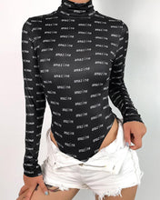 Load image into Gallery viewer, Letter Printing Long Sleeve Bodysuit