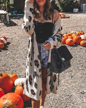 Load image into Gallery viewer, Halloween Leopard Long Sleeve Cardigans
